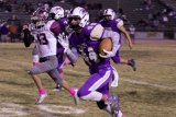 Lemoore's Brandon Hargrove had a stellar night with five carries for 136 yards and one touchdown. He also had an interception in the end zone to halt a Pioneer drive.